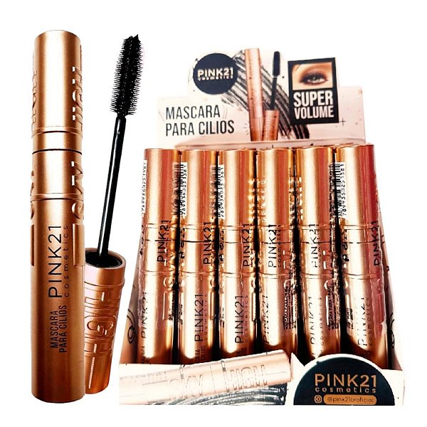 Pink 21 - Mascara de Cilios Super Volume CS5578 - 24 Und