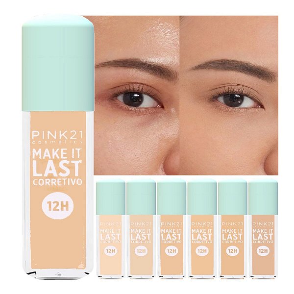 Pink 21 - Corretivo Liquido 12h Make It Last CS5473 - 6 Und