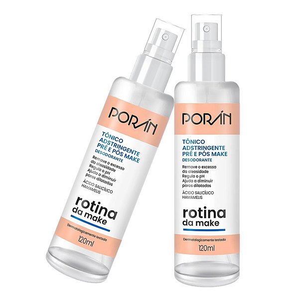 Poran - Tonico Adstringente Pre e Pos Make PR254