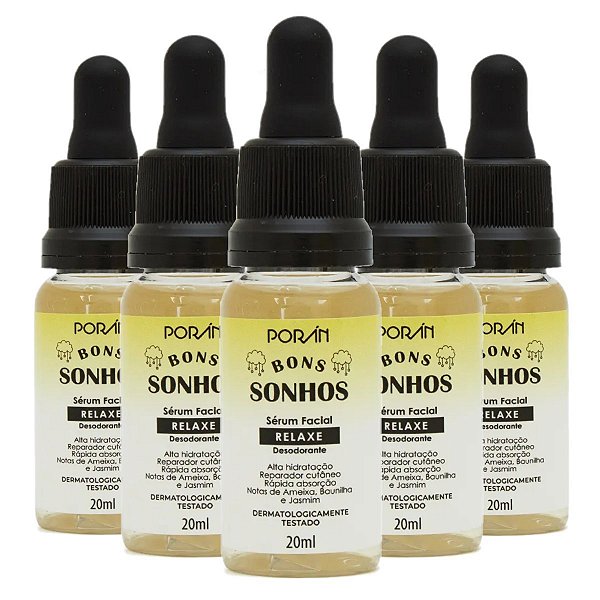 Poran - Serum Facial Bons Sonhos PR332 RELAXE - 6 Und