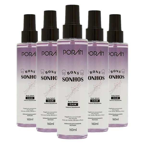Poran - Body Splash Bons Sonhos PR321 CALM - 6 Und