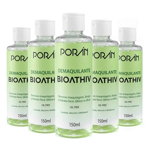 Poran - Demaquilante Bioathiv Oil Free PR112 - 12 Und