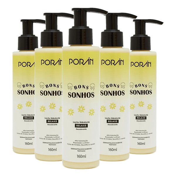 Poran - Loção Hidratante Bons Sonhos PR330 RELAXE - 6 Und