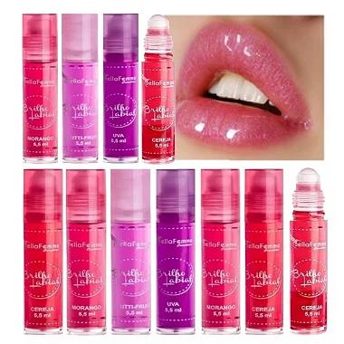 Bella Femme - Brilho Labial Roll On Frutas BF10013 - 6 Und