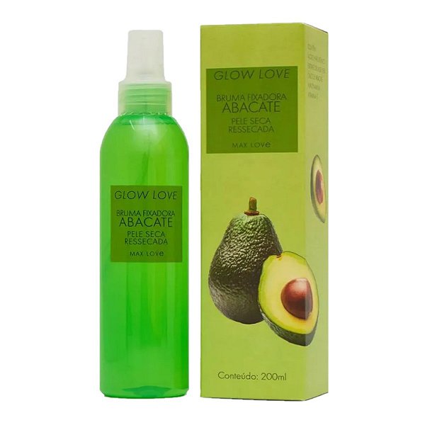 Max Love - Bruma Fixadora Glow Love ABACATE