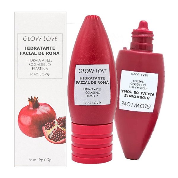 Max Love - Hidratante Facial Glow Love Roma