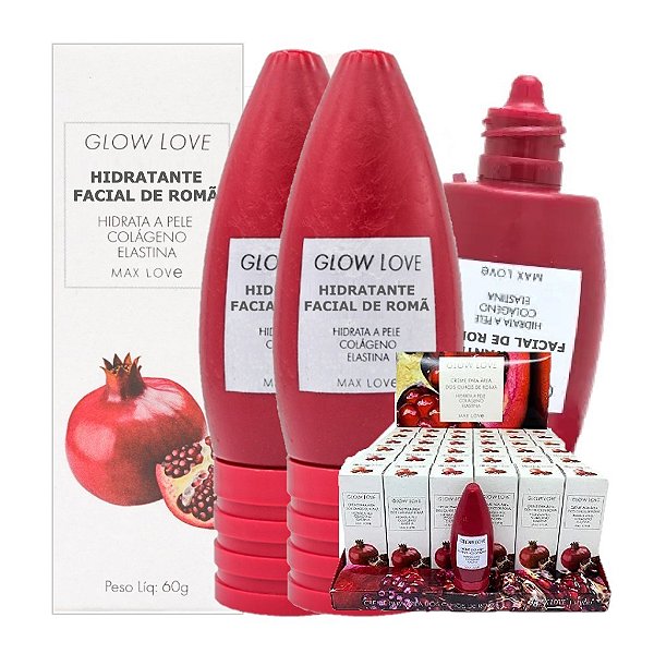 Max Love - Hidratante Facial Glow Love Roma - 36 Und