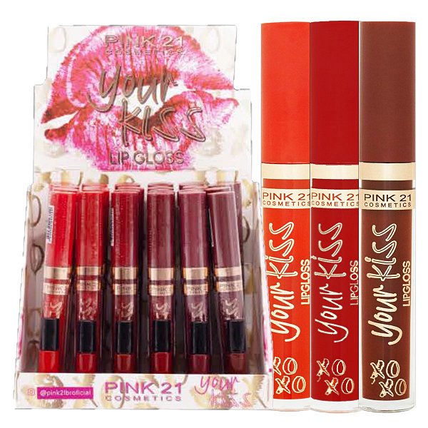Pink 21 - Lip Gloss Your Kiss CS3805 A - 24 Und
