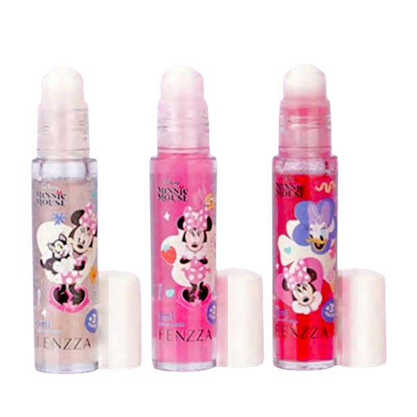 Fenzza - Brilho Labial Roll On Minnie DIS306 - 6 Und