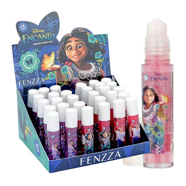 Fenzza - Brilho Labial Roll On Encanto DIS308 - 30 Und