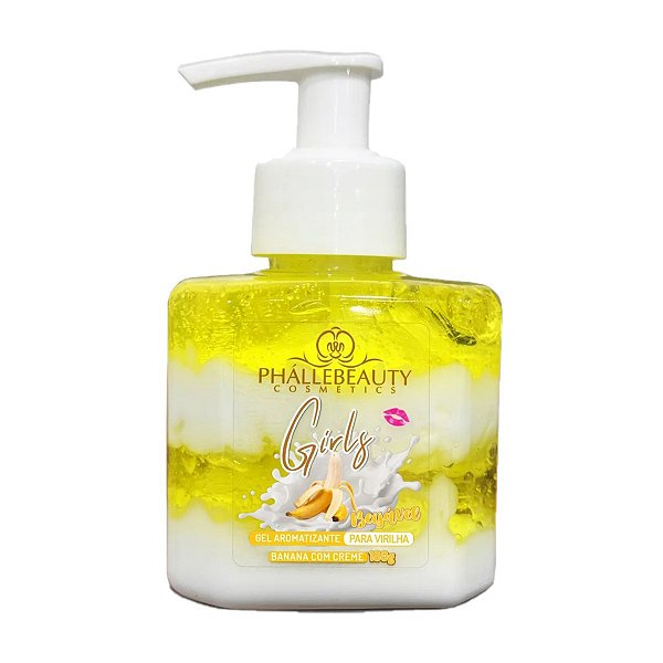 Phallebeauty - Gel Aromatizante p/ Virilha Banana com Creme