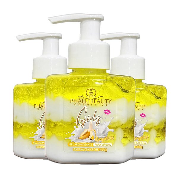Phallebeauty - Gel Hidratante Banana e Creme PH0883 - 06 Und