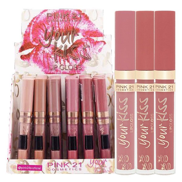 Pink 21 - Lip Gloss Your Kiss CS3805 B - 24 Und