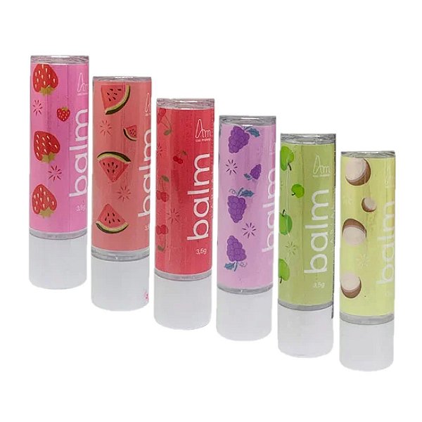 Asu - Lip Balm Frutas ASU032 - 6 Und