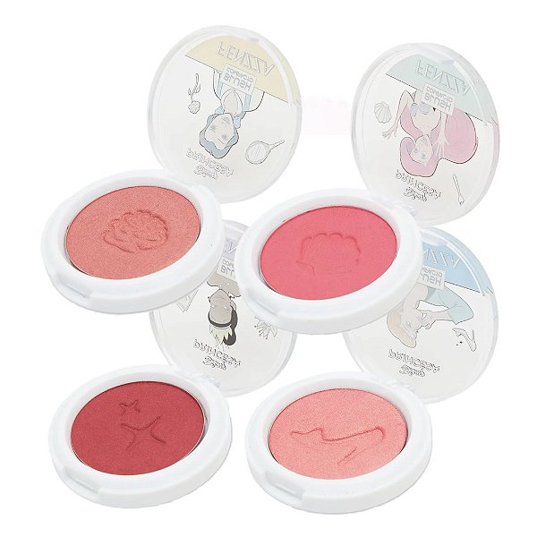 Fenzza - Blush Compacto Disney Princesa DIS168 - 4 Und