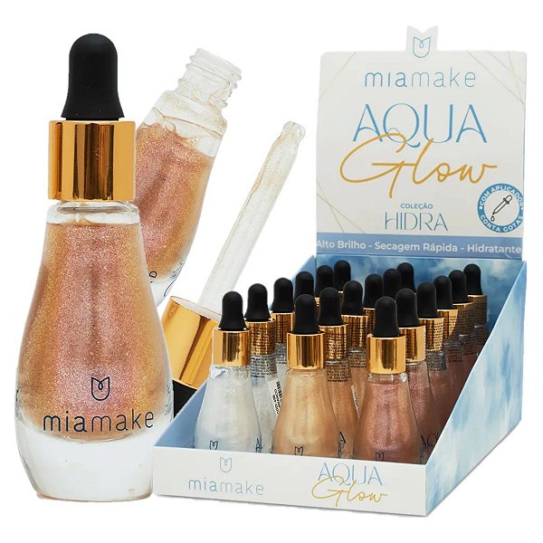 Mia Make - Iluminador Corporal Aqua Glow  495 - 18 Und