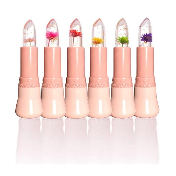 Lua e Neve - Batom Magico Flor LN02449 - 6 Und