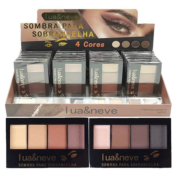 Lua e Neve - Sombra para Sobrancelha LN02213 - 24 Und
