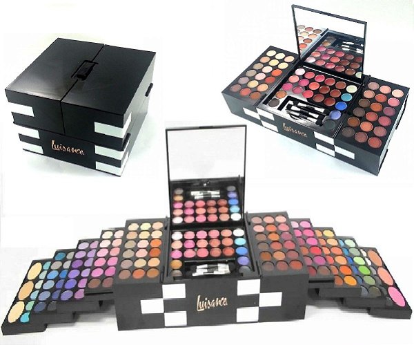 Luisance - Kit de Maquiagem Completo Studio Make Up  L233 ( Contém 150 Itens )