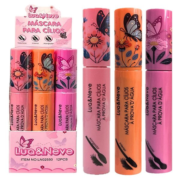 Lua e Neve - Mascara de Cilios Prova Dagua LN02550 - 12 Und