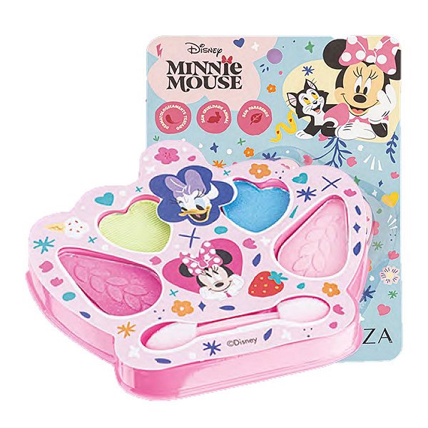 Fenzza - Paleta de Sombras Disney Minnie DIS010 - 12 Und