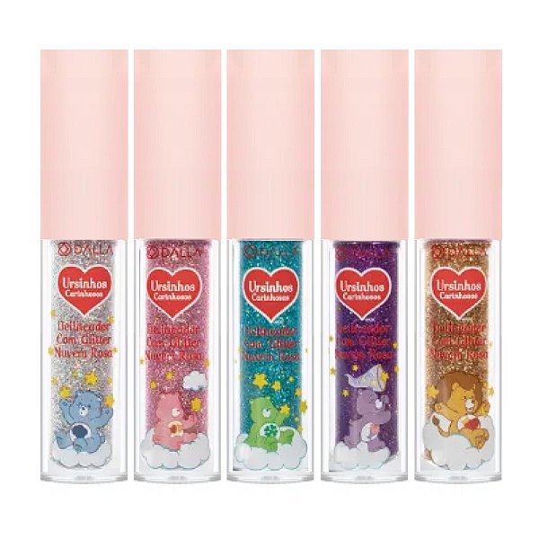 Dalla - Delineador Glitter Ursinhos Carinhos DL0925 - 7 Und