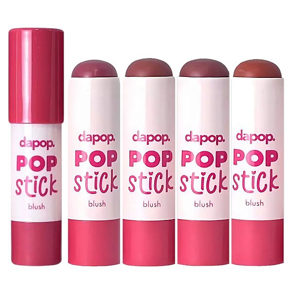 Dapop - Blush Pop Stick Bastão DP2310 - 4 Und