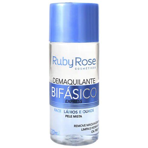 Ruby Rose - Demaquilante Bifasico Pele Mista Express  HB301 ( 12 Unidades )