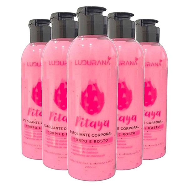 Ludurana - Esfoliante Corpo e Rosto Pitaya B00288 - 12 Und