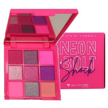 Bella Femme - Paleta de Sombras Neon Bolt BF10097 - SHOCK ( Val 12/25 )