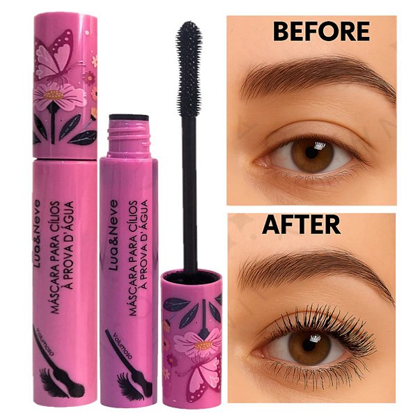Lua e Neve - Mascara de Cilios Prova Dagua LN02550 VOLUME