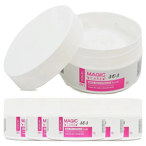 Poran - Pomada Magica p/ Pés Mãos e Calos PR343 - 6 Und