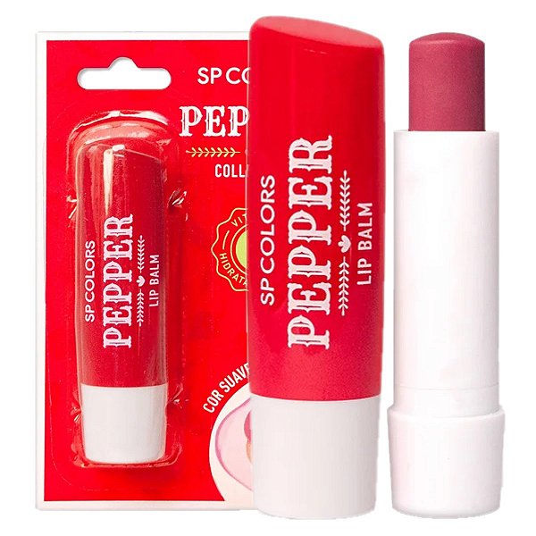 SP Colors - Lip Balm Pepper com Vitamina E SP378 - Cor 03