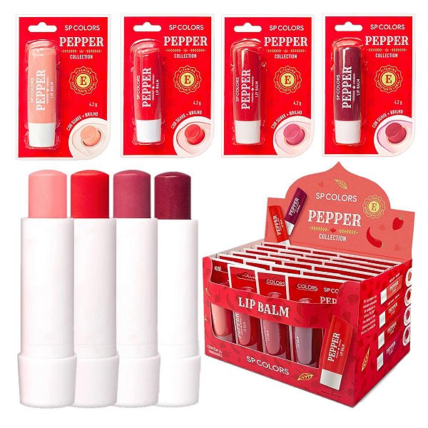 SP Colors - Lip Balm Pepper SP378 - 24 Und