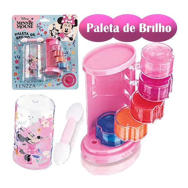 Fenzza - Paleta de Brilho Minnie DIS034 - 6 Und