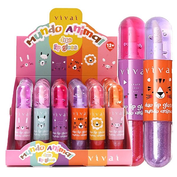 Vivai - Lip Gloss Duo Mundo Animal 3188 - 36 Und