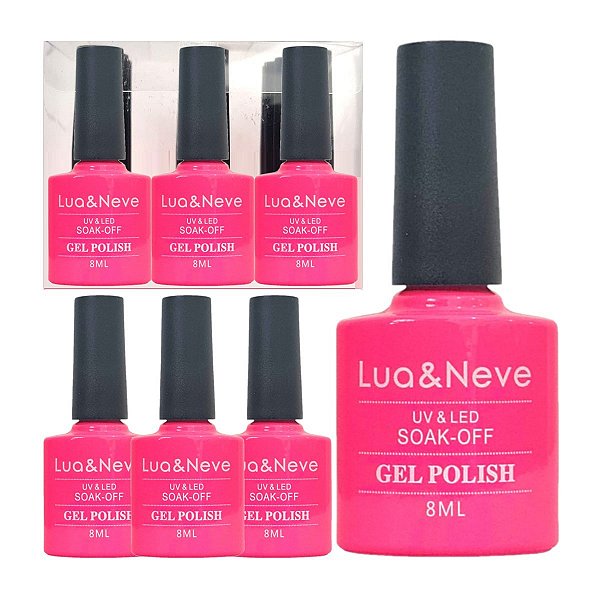 Lua e Neve - Esmalte Gel Polish Soak Off COR 06 - 12 Und