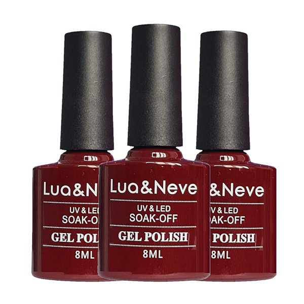 Lua e Neve - Esmalte Gel Polish Soak Off COR 12