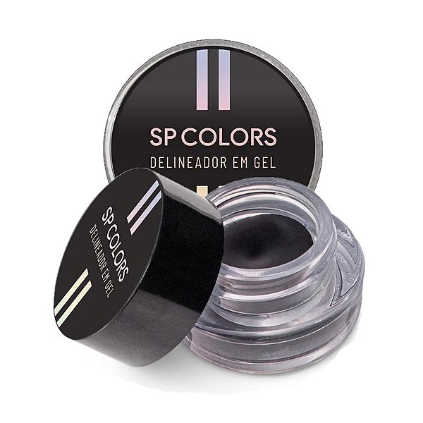 SP Colors - Delineador em Gel SP339 - PRETO