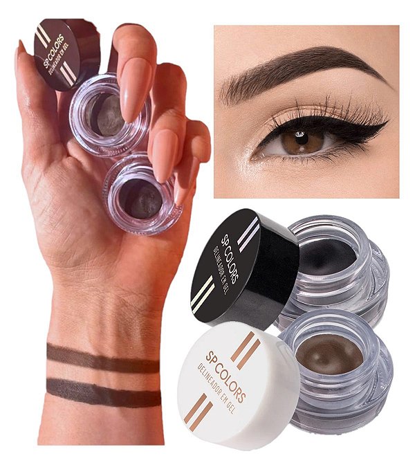 SP Colors - Delineador em Gel SP339 - 6 Und