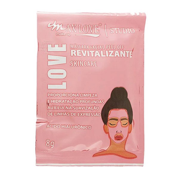 Max Love - Mascara Facial Peel Off Revitalizante