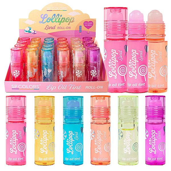 SP Colors - Lip Oil Tint Lollipop Roll On SP408 - 24 Und
