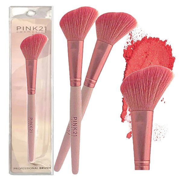 Pink 21 - Pincel Para Blush HB87275
