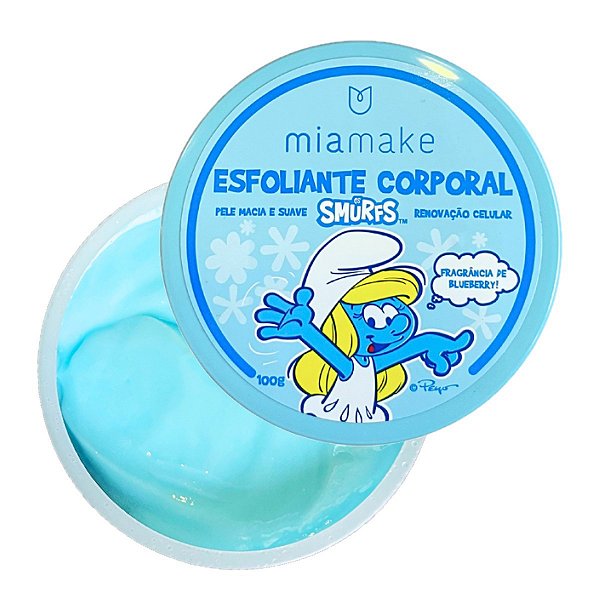 Mia Make - Esfoliante Corporal SMURFS Bluebarry 563