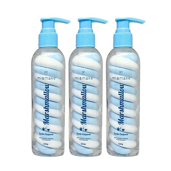Mia Make - Hidratante Marshmallow Azul 543 - 3 Und