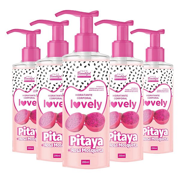 Face Beautiful - Hidratante Pitaya Rosa Mosqueta FB487 -6 Un