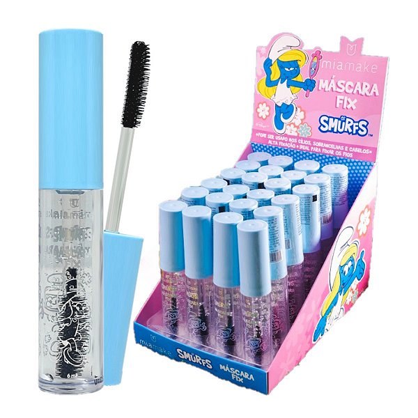 Mia Make - Mascara De Cilios Fix Incolor SMURFS 559 - 24 Und