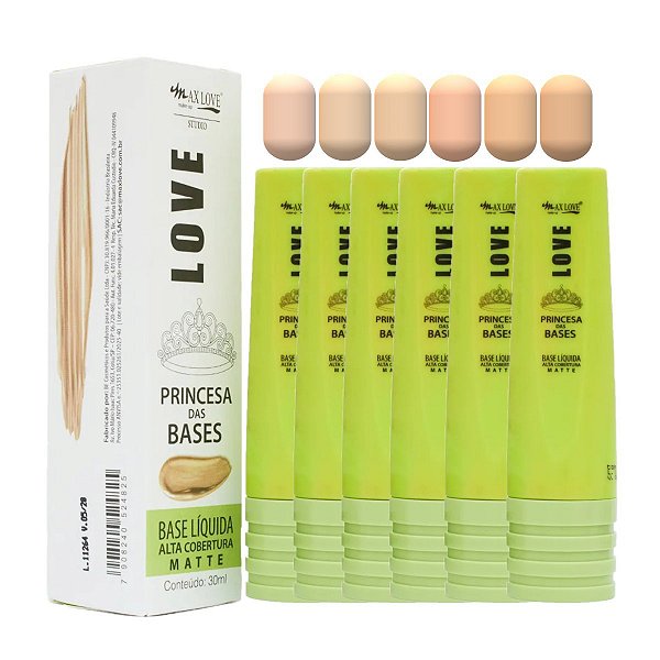 Max Love - Princesa das Bases Matte 200 a 205 - 6 Und