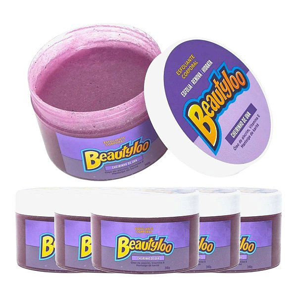 Face Beautiful - Esfoliante Beautyloo Uva FB538 - 6 Und