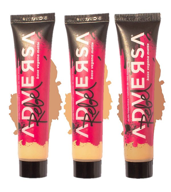 Adversa - Base Matte Rebel Medios AD513 - 3 Und